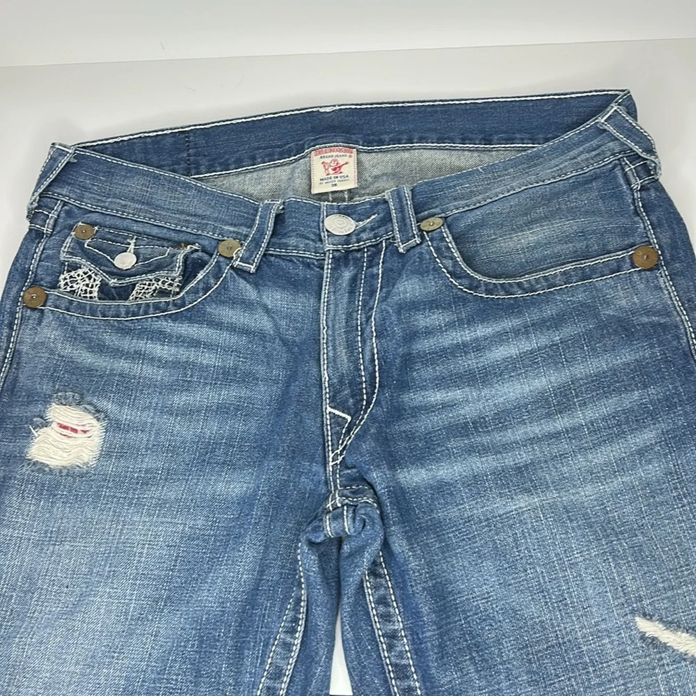 True Religion Ricky Straight Leg Jeans